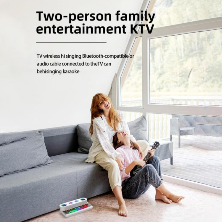 S20 Home Dual Speakers Bluetooth TF Card External Sound Card Audio - Live Sound Effects Processors by PMC TechLife | Online Shopping South Africa | PMC TechLife | Buy Now Pay Later Mobicred