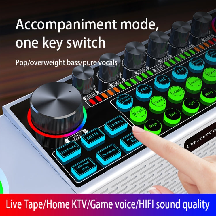 SY6 Home Live Broadcast Sound Card Multifunctional Wireless Bluetooth Speakers Portable All-in-one Machine Equipment - Live Sound Effects Processors by PMC TechLife | Online Shopping South Africa | PMC TechLife | Buy Now Pay Later Mobicred