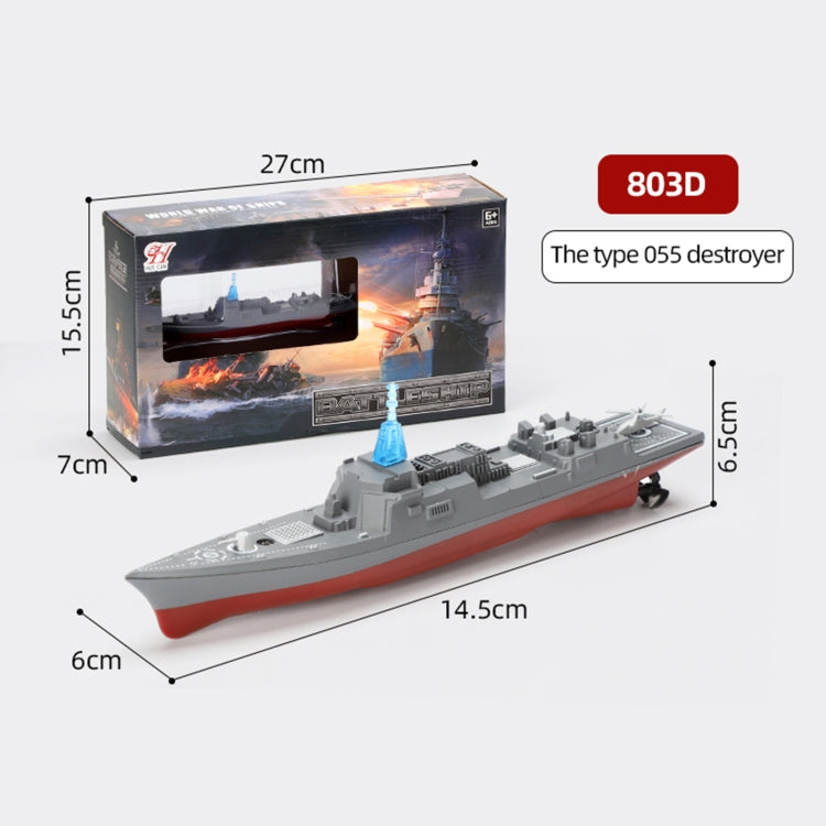 MoFun 803 2.4G Remote Control Warship Simulation Ship(803D) - free shipping - PMC Jewellery - Order now!