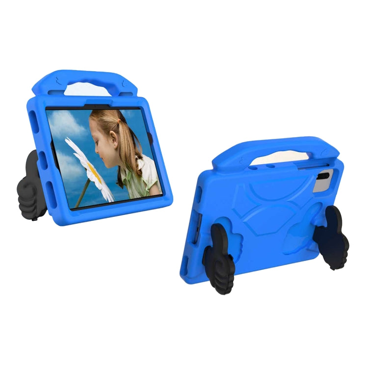For  Lenovo Tab M11 /Xiaoxin Pad 11 2024 Thumb Bracket EVA Shockproof Tablet Case(Blue) - Lenovo by PMC Jewellery | Online Shopping South Africa | PMC Jewellery | Buy Now Pay Later Mobicred