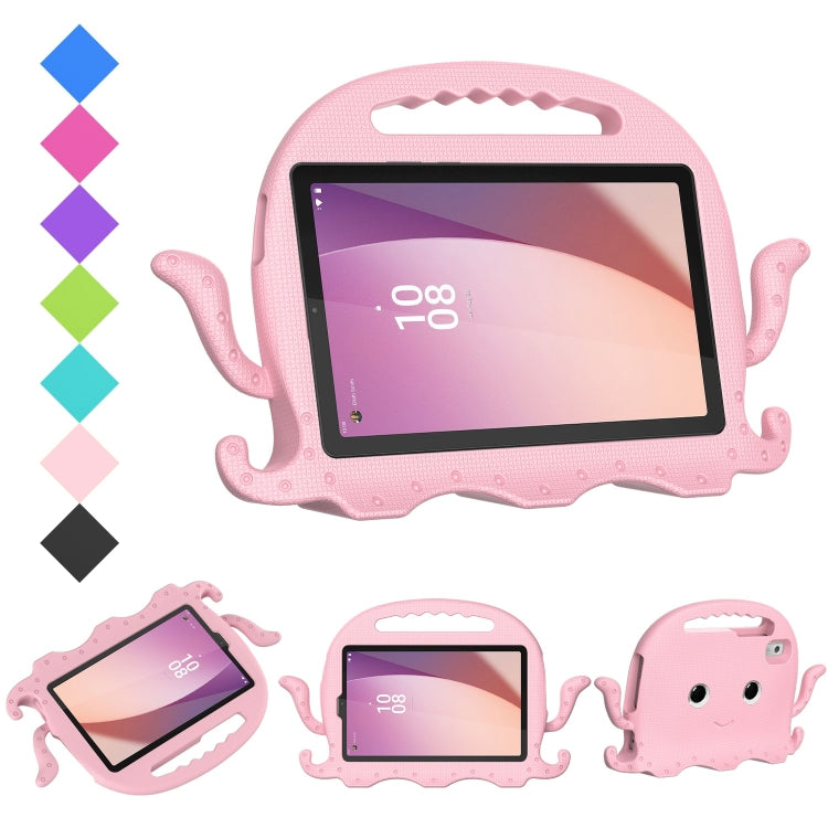For Lenovo Tab M9 2023 Octopus Style EVA Hybrid PC Shockproof Tablet Case with Strap(Pink) - Lenovo by PMC TechLife | Online Shopping South Africa | PMC TechLife | Buy Now Pay Later Mobicred