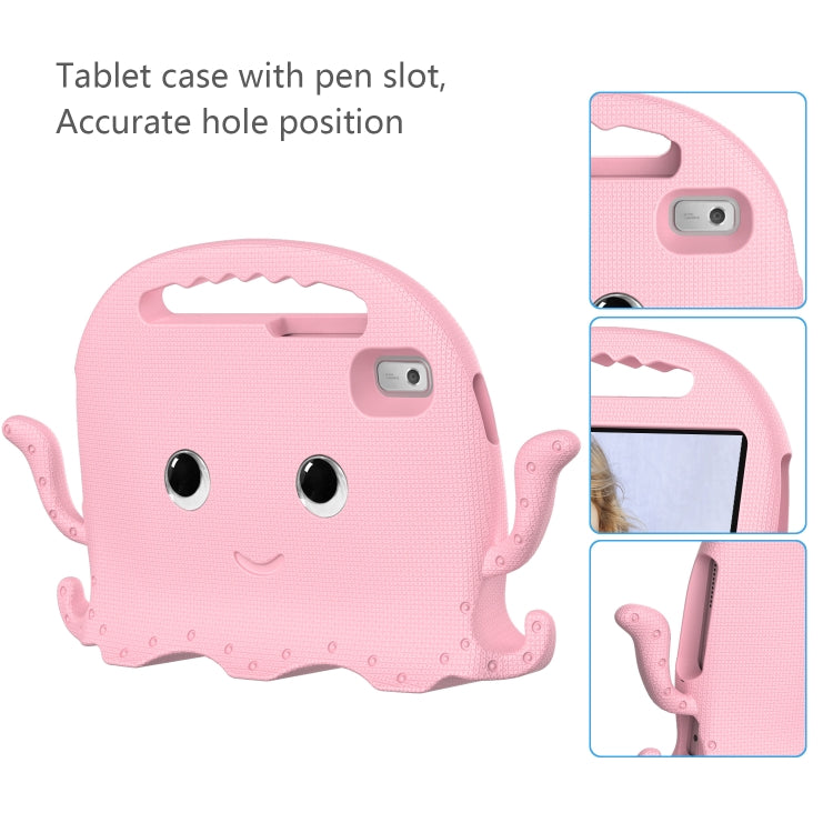 For Lenovo Tab M9 2023 Octopus Style EVA Hybrid PC Shockproof Tablet Case with Strap(Pink) - Lenovo by PMC TechLife | Online Shopping South Africa | PMC TechLife | Buy Now Pay Later Mobicred