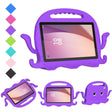 For Lenovo Tab M9 2023 Octopus Style EVA Hybrid PC Shockproof Tablet Case with Strap(Purple) - Lenovo by PMC TechLife | Online Shopping South Africa | PMC TechLife | Buy Now Pay Later Mobicred