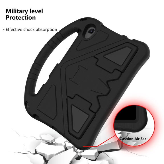 For TCL Tab 8 le 2023 /Tab 8  2022 EVA Shockproof Tablet Case with Holder(Black)
