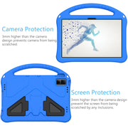 For TCL Tab 11 EVA Shockproof Tablet Case with Holder(Blue)
