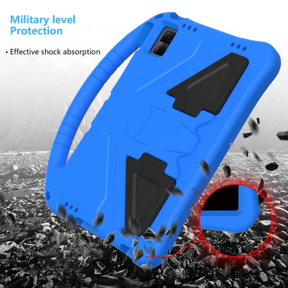 For TCL Tab 11 EVA Shockproof Tablet Case with Holder(Blue)