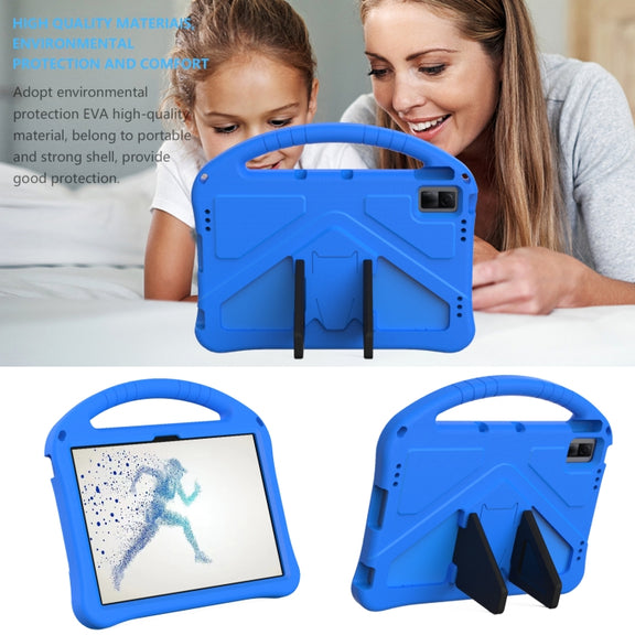 For TCL Tab 11 EVA Shockproof Tablet Case with Holder(Blue)