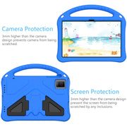 For TCL Tab 10 Gen2 10.36 2023 EVA Shockproof Tablet Case with Holder(Blue)