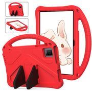 For TCL Tab 10 Gen2 10.36 2023 EVA Shockproof Tablet Case with Holder(Red)