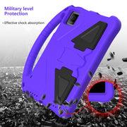 For TCL Tab 10 Gen2 10.36 2023 EVA Shockproof Tablet Case with Holder(Purple)