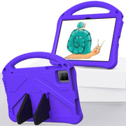 For TCL Tab 10 Gen2 10.36 2023 EVA Shockproof Tablet Case with Holder(Purple)