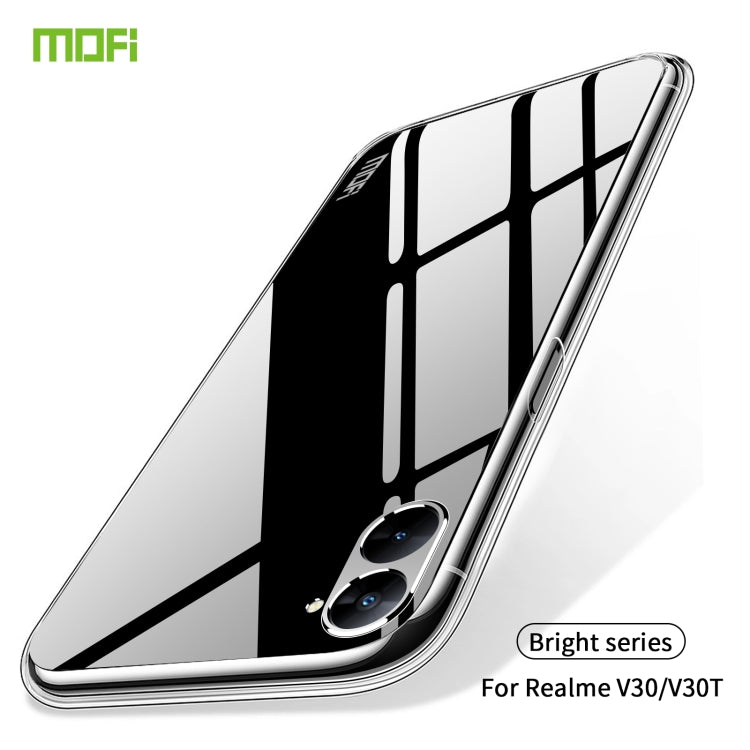 For Realme V30 / V30T MOFI Ming Series Ultra-thin TPU Phone Case(Transparent) - free shipping - PMC TechLife - Order now!