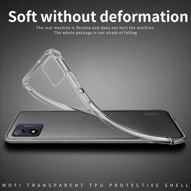 For Motorola Moto E13 MOFI Ming Series Ultra-thin TPU Phone Case(Transparent) - free shipping - PMC TechLife - Order now!
