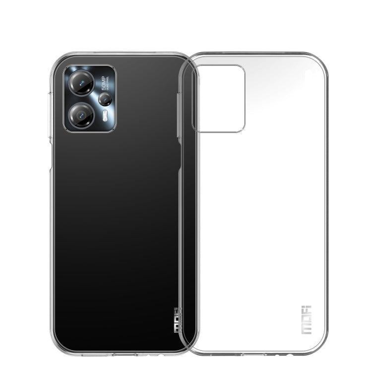 For Motorola Moto G13 / G23 MOFI Ming Series Ultra-thin TPU Phone Case(Transparent) - Motorola Cases by MOFI | Online Shopping South Africa | PMC TechLife | Buy Now Pay Later Mobicred
