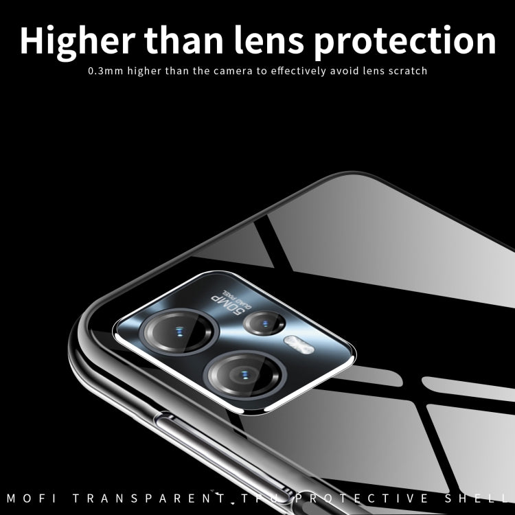 For Motorola Moto G13 / G23 MOFI Ming Series Ultra-thin TPU Phone Case(Transparent) - Motorola Cases by MOFI | Online Shopping South Africa | PMC TechLife | Buy Now Pay Later Mobicred