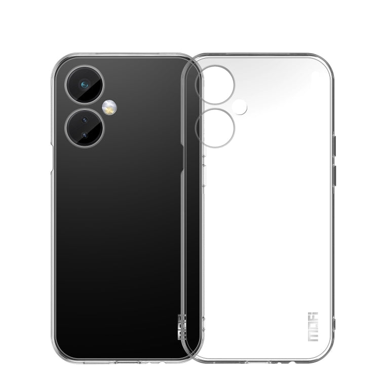 For OnePlus Nord CE 3 MOFI Ming Series Ultra-thin TPU Phone Case(Transparent) - OnePlus Cases by MOFI | Online Shopping South Africa | PMC TechLife