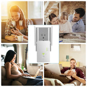 U6 5Ghz Wireless WiFi Repeater 1200Mbps Router Wifi Booster 2.4G Long Range Extender(US Plug)