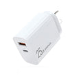 NORTHJO NOPD2502 PD 25W USB-C/Type-C + QC 3.0 USB Dual Ports Fast Charger, Plug Type:AU Plug(White) - USB Charger by NORTHJO | Online Shopping South Africa | PMC TechLife | Buy Now Pay Later Mobicred