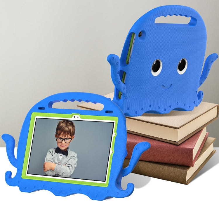 For Amazon Kindle Fire HD10 2021 Octopus Style EVA + PC Tablet Case with Strap(Blue) - Amazon by PMC TechLife | Online Shopping South Africa | PMC TechLife | Buy Now Pay Later Mobicred