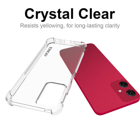 For Motorola Moto G Power 5G 2024 ENKAY Hat-Prince Transparent TPU Shockproof Phone Case