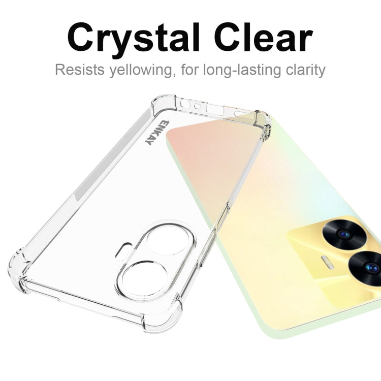 For Realme C55 4G ENKAY Clear TPU Shockproof Anti-slip Phone Case - Realme Cases by ENKAY | Online Shopping South Africa | PMC TechLife | Buy Now Pay Later Mobicred