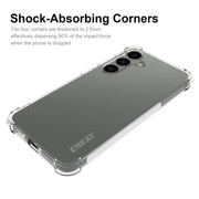 For Samsung Galaxy S24+ 5G ENKAY Hat-Prince Transparent TPU Shockproof Phone Case