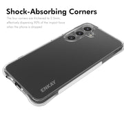 For Samsung Galaxy S25+ 5G ENKAY Clear TPU Shockproof Anti-slip Phone Case
