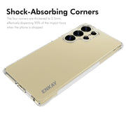 For Samsung Galaxy S25 Ultra 5G ENKAY Clear TPU Shockproof Anti-slip Phone Case