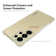 For Samsung Galaxy S25 Ultra 5G ENKAY Clear TPU Shockproof Anti-slip Phone Case