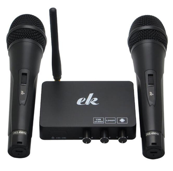 Home TV Network Karaoke Singing Equipment Set Sound Card Wireless Microphone Computer Karaoke KTV Set-top Box