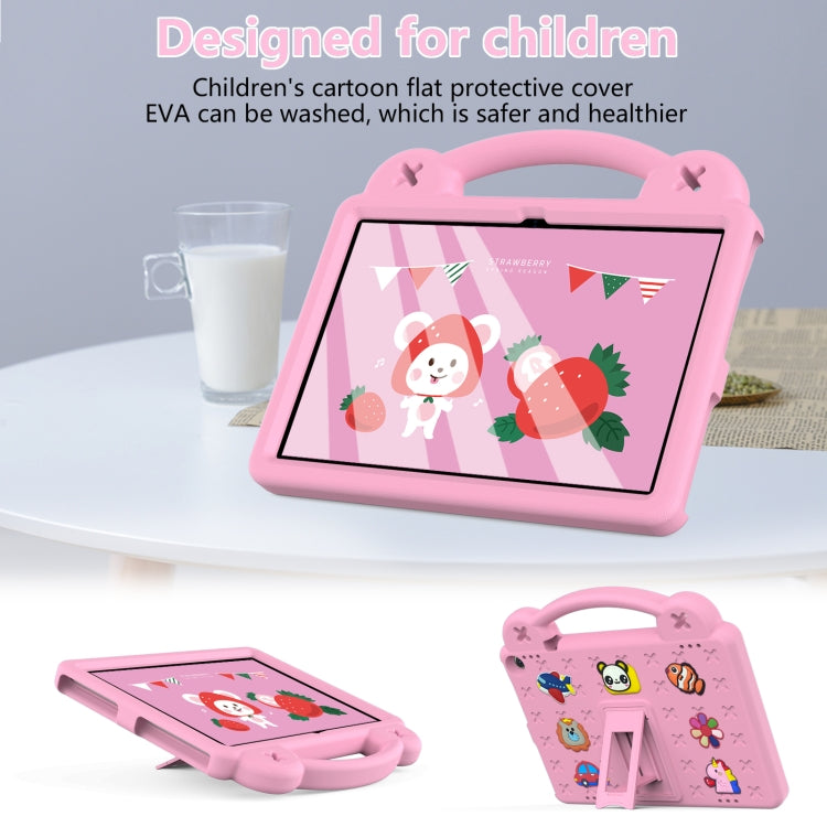 For Walmart Onn 10.1 2022 / 100071485 Handle Kickstand Children EVA Shockproof PC Tablet Case(Pink)