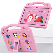 For Walmart Onn 10.1 2022 / 100071485 Handle Kickstand Children EVA Shockproof PC Tablet Case(Pink)