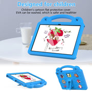 For Walmart Onn 10.1 2022 / 100071485 Handle Kickstand Children EVA Shockproof PC Tablet Case(Sky Blue)