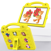 For Walmart Onn 10.1 2022 / 100071485 Handle Kickstand Children EVA Shockproof PC Tablet Case(Yellow)