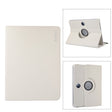 For OnePlus Pad / OPPO Pad 2 ENKAY 360 Degree Rotation Stand Litchi Leather Smart Tablet Case(White) - free shipping - PMc TechLife - Order now!