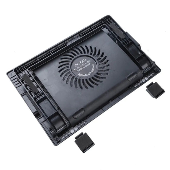 NB339 USB Desktop 5-Gear Adjustable Height Laptop Cooling Base
