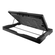 S300 3 Fan Adjustable Wind Speed Desktop Laptop Cooling Pad with Holder(Red)