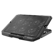 X5 Game Work Mute 5-Fan 7-Gear Adjustable Height Laptop Cooling Stand(Red)