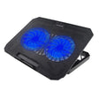 N11 USB Port 8-Gear Adjustable Height Dual Mute Fan Desktop Laptop Cooling Stand - Cooling Pads by PMC TechLife | Online Shopping South Africa | PMC TechLife | Buy Now Pay Later Mobicred