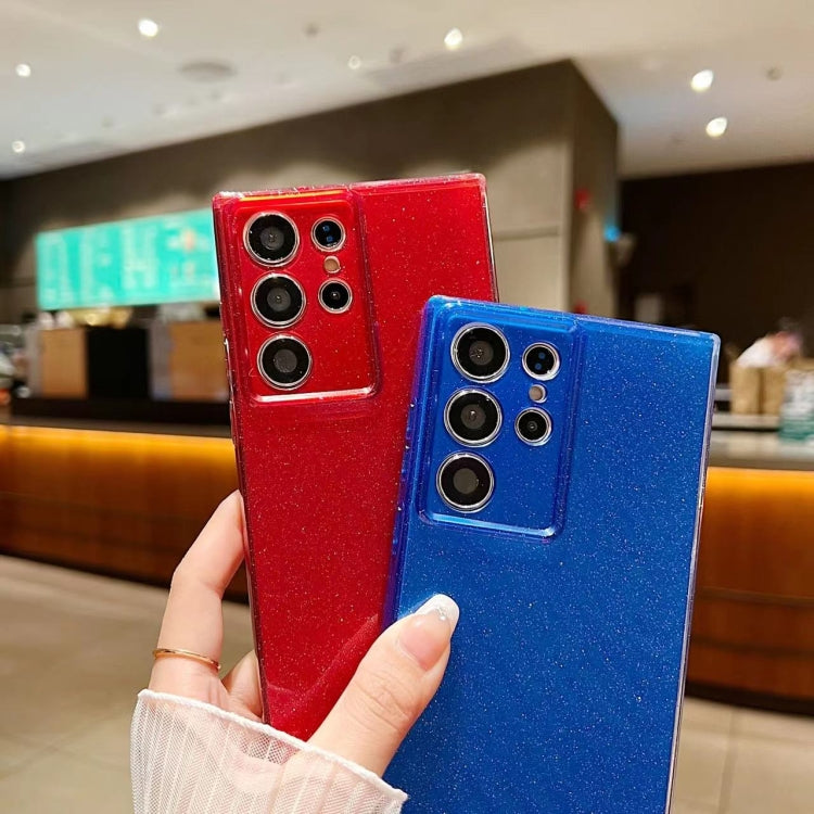 For Samsung Galaxy S25 Ultra 5G Jelly Glitter Solid Color TPU Phone Case(Black) - Galaxy S25 Ultra 5G Cases by PMC TechLife | Online Shopping South Africa | PMC TechLife | Buy Now Pay Later Mobicred