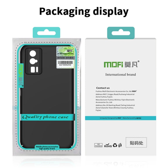 For Xiaomi Redmi K60 / K60 Pro MOFI Frosted Ultra-thin PC Hard Case(Blue)