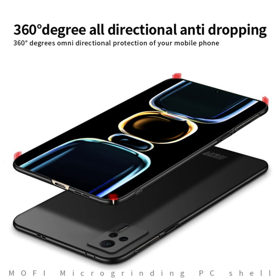 For Xiaomi Redmi K60E MOFI Frosted Ultra-thin PC Hard Case(Blue)