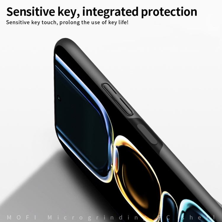 For Xiaomi Redmi K60E MOFI Frosted Ultra-thin PC Hard Case(Blue)