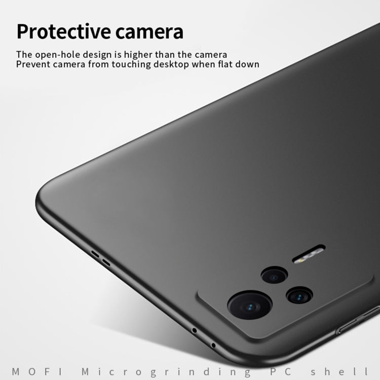 For Xiaomi Redmi K60E MOFI Frosted Ultra-thin PC Hard Case(Blue)