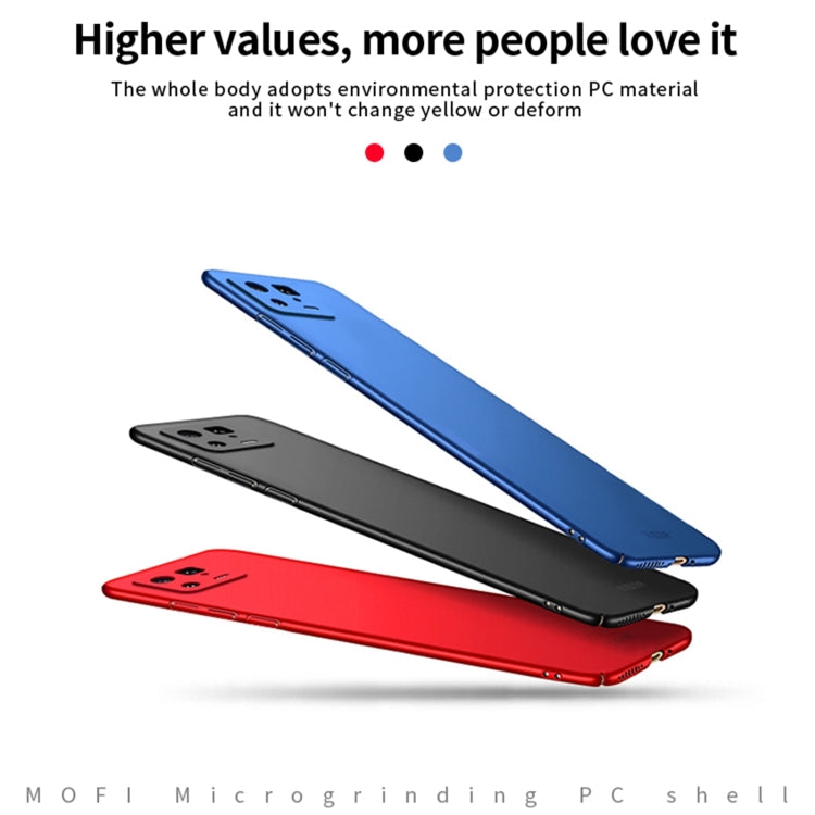 For Xiaomi 13 MOFI Frosted Ultra-thin PC Hard Case(Black) - Xiaomi Cases by MOFI | Online Shopping South Africa | PMC TechLife | Buy Now Pay Later Mobicred
