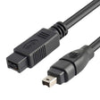 JUNSUNMAY FireWire High Speed Premium DV 800 9 Pin Male To FireWire 400 4 Pin Male IEEE 1394 Cable, Length:4.5m - free shipping - PMC TechLife - Order now!