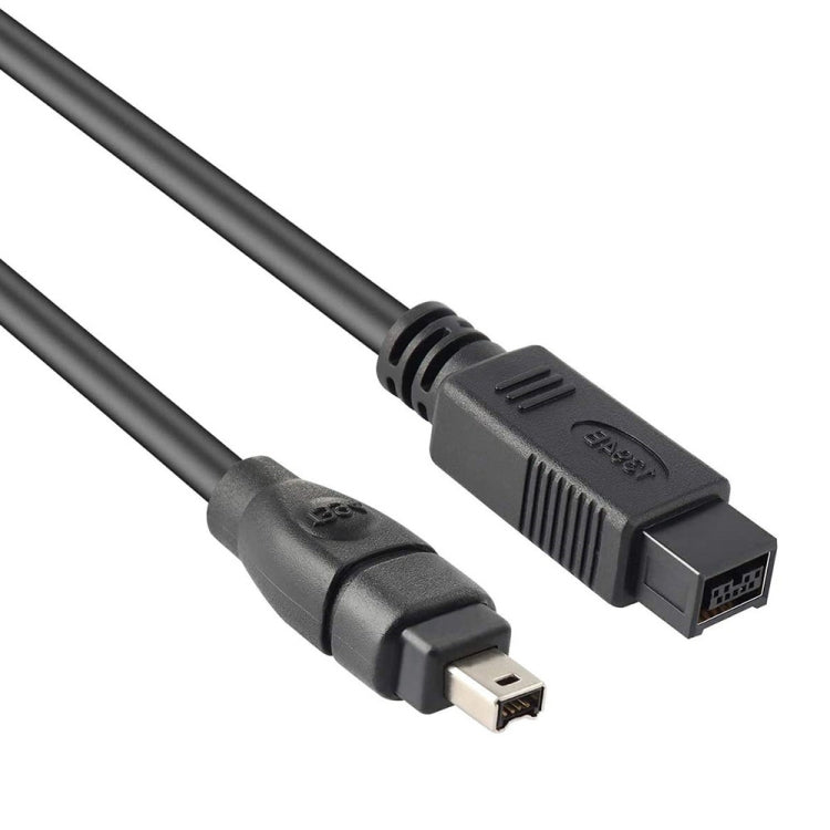 JUNSUNMAY FireWire High Speed Premium DV 800 9 Pin Male To FireWire 400 4 Pin Male IEEE 1394 Cable, Length:4.5m