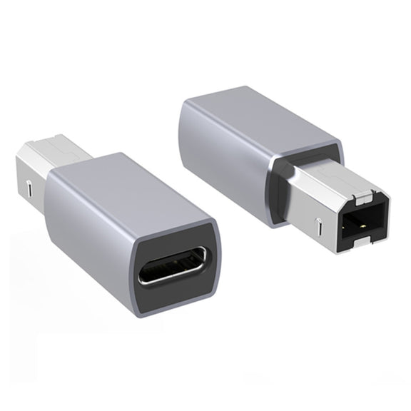 2pcs JUNSUNMAY USB Type-C Female to Male USB 2.0 Type-B Adapter Converter Connector for Printers Scanner Electric Piano