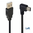 JUNSUNMAY 5 Feet USB A 2.0 to Mini B 5 Pin Charger Cable Cord, Length: 1.5m(Left) - USB Cable by JUNSUNMAY | Online Shopping South Africa | PMC TechLife | Buy Now Pay Later Mobicred