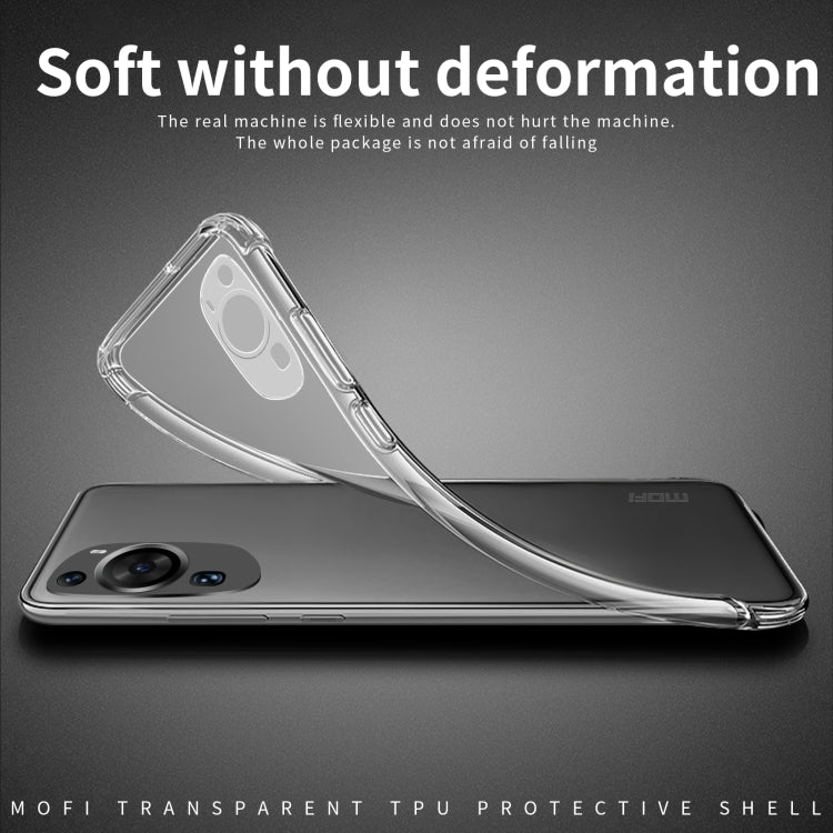 For Huawei P60 Art MOFI Ming Series Ultra-thin TPU Phone Case(Transparent) - Huawei Cases by MOFI | Online Shopping South Africa | PMC TechLife